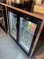 Backbar koelkast - 2 deuren, Elektronische apparatuur, Koelkasten en IJskasten, 150 tot 200 liter, Zonder vriesvak, Zo goed als nieuw