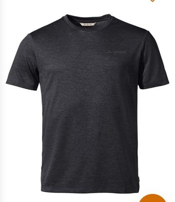 Vaude Essential t-shirt zwart nieuwe beschikbaar voor biedingen