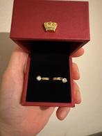 Goud oorbellen 14k, Handtassen en Accessoires, Ringen, Ophalen, Nieuw, Goud
