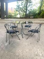 Giotto Stoppino tafel en stoel Set-Italy-1960, Antiek en Kunst, Ophalen