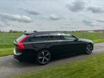 VOLVO V90 2.0 D3 GEARTRONIC R-DESIGN, Auto's, Automaat, V90, Zwart, Leder