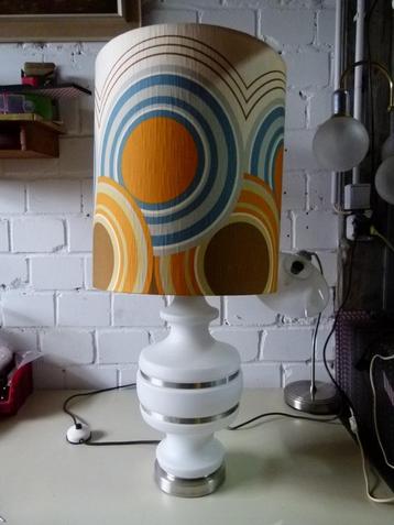 vintage space age tafellamp/bodemlamp 60er beschikbaar voor biedingen