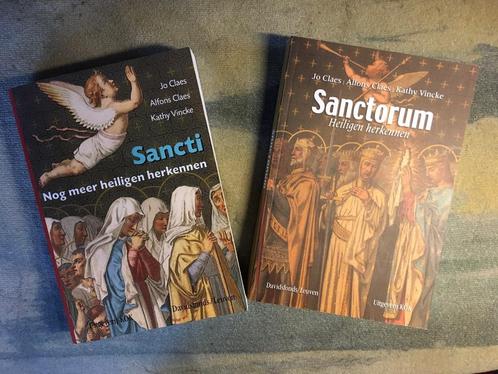 2 Vintage boeken Davidsfonds : Sanctorum Heiligen herkennen, Livres, Religion & Théologie, Comme neuf, Christianisme | Catholique