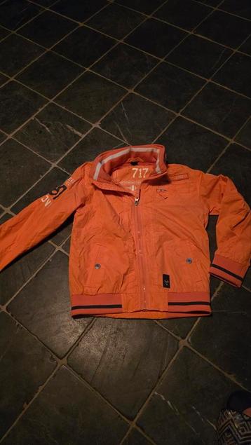 Veste à capuche 717 Seven one seven veste d'été orange disponible aux enchères