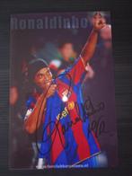 Grote hand gesigneerde foto's van FC Barcelona, Sport en Fitness, Voetbal, Ophalen of Verzenden, Nieuw, Clubaccessoires