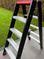 Altrex dubbele trapladder Taurus 25 treden, Doe-het-zelf en Bouw, Ladders en Trappen, Ophalen, Zo goed als nieuw