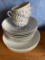 Limoges servies 4personen, 19 stuks prijs overeen te komen, Ophalen, Zo goed als nieuw, Porselein, Compleet servies