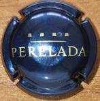 Spaanse cavacapsule Castillo de PERELADA blauw & goud nr 06, Verzamelen, Nieuw, Witte wijn, Ophalen of Verzenden, Spanje