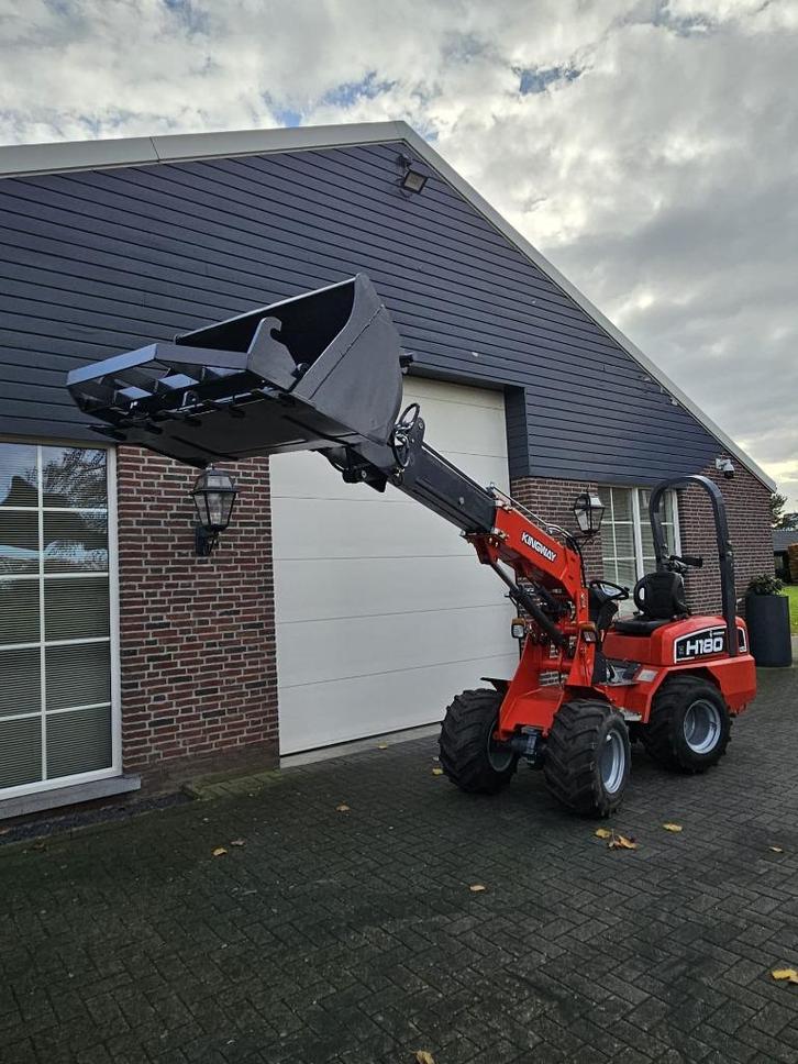KINGWAY H180T TELESCOOP LOADER GRATIS LEVERING 3J GARANTIE, Zakelijke goederen, Machines en Bouw | Kranen en Graafmachines, Wiellader of Shovel