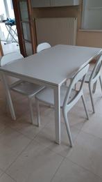 Keukentafel met 4 stoelen, Huis en Inrichting, Tafels | Eettafels, Ophalen