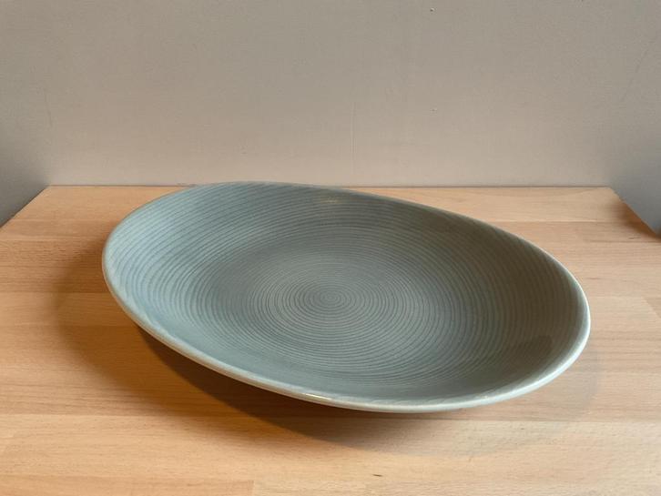 Plat en faïence Salins France, Antiek en Kunst, Antiek | Servies los, Ophalen of Verzenden