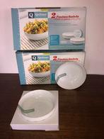 Set ronde pastaschotel Qulinar 18,5 cm, Uni, Enlèvement, Porcelaine, Balance ou Balances