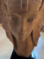 Art nouveau style pharaoh bust on stand, Ophalen