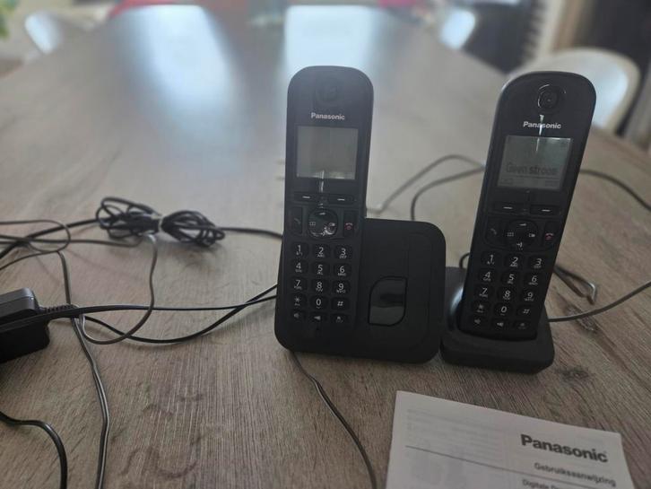 Panasonic, Telecommunicatie, Vaste telefoons | Handsets en Draadloos, Gebruikt, Ophalen