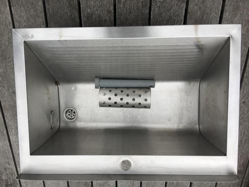 Franke RVS wastrog spoelbak horeca, Huis en Inrichting, Keuken | Keukenelementen, Gebruikt, Minder dan 100 cm, 50 tot 100 cm, 50 tot 75 cm