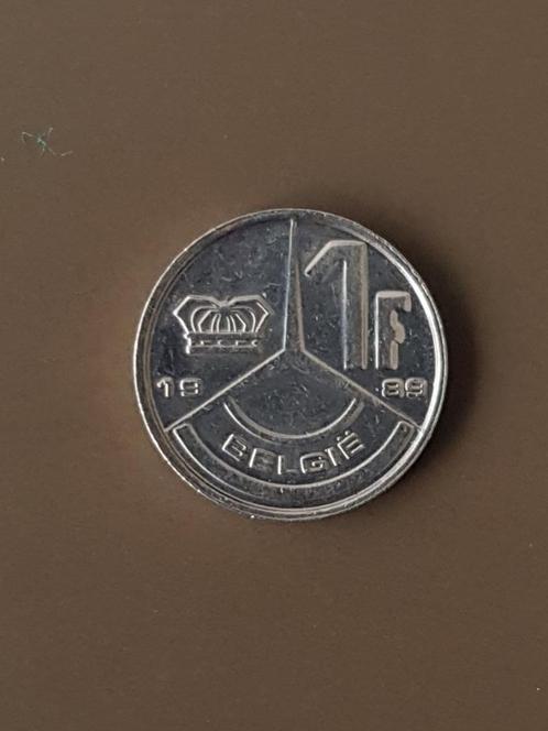 Pièce de monnaie 1 Franc belge Baudouin, Timbres & Monnaies, Monnaies | Belgique, Monnaie en vrac, Enlèvement ou Envoi