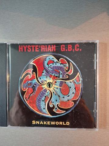 Cd. Hyste'riah G.B.C. Snakeworld. beschikbaar voor biedingen