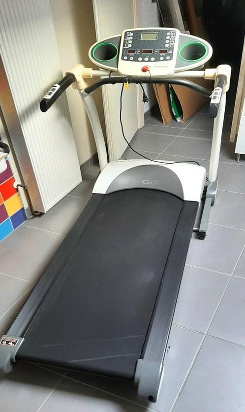 Tunturi GO Run 50 Loopband - Inklapbaar + Helling + HFmeting, Sport en Fitness, Fitnessapparatuur, Zo goed als nieuw, Loopband