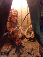 Toffe indianenlamp - wijze man met zoon, Ophalen of Verzenden, Zo goed als nieuw, Mens