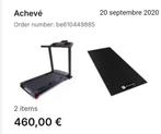 Tapis de course compacte domyos run 100, Ophalen