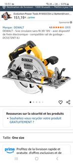 Dewalt zag 2 keer nieuw, gebruikt, koop 380€ Ik laat 120 ach, Doe-het-zelf en Bouw, Ophalen, Zo goed als nieuw, 1200 watt of meer