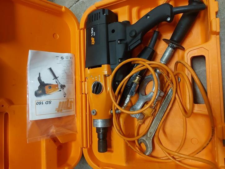 Perceuse au diamant Spit SD160 Perceuse à noyau humide et se, Bricolage & Construction, Outillage | Foreuses, Comme neuf, Enlèvement