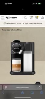 Nespresso - Gran Latissima Machine à café Noire FAIRE OFFRE, Elektronische apparatuur, Koffiezetapparaten, Ophalen, Koffiepads en cups