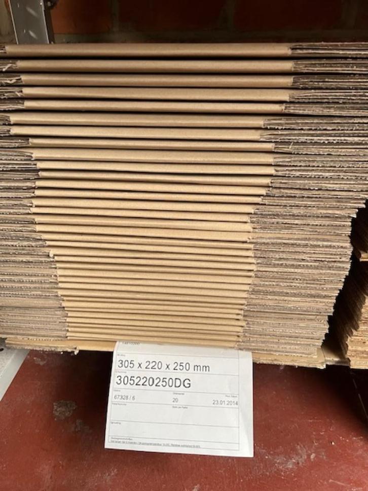 Vepakkingsdozen voor A4 dubbele golf, Bricolage & Construction, Casiers & Boîtes, Neuf, Boîte, Moins de 50 cm, Moins de 35 cm