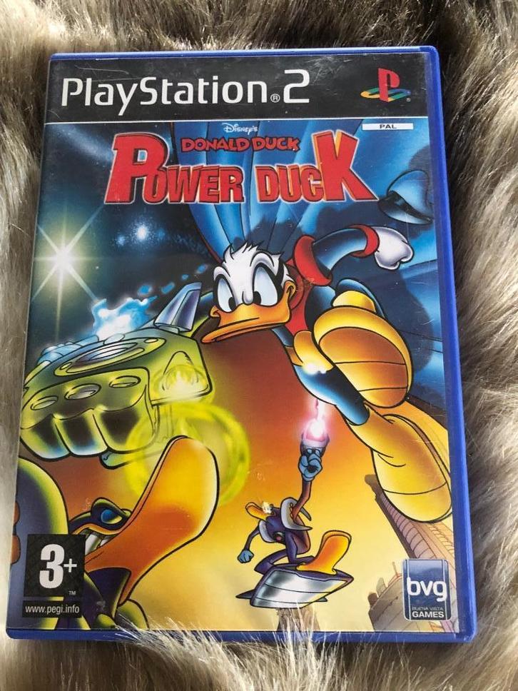 PS2 Disney’s Donald Duck Power Duck, Games en Spelcomputers, Games | Sony PlayStation 2, Zo goed als nieuw, Avontuur en Actie