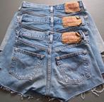 3 Levi 501 Shorts maat S, Kleding | Dames, Spijkerbroeken en Jeans, Ophalen of Verzenden, Zo goed als nieuw