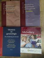 Lot Vroedkunde leerboeken, Livres, Grossesse & Éducation, Enlèvement, Grossesse et accouchement, Neuf