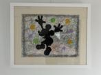 DISNEY - Happy Mickey on the road- by Don Ken, Comme neuf, Peinture, 75 à 100 cm, 75 cm ou plus