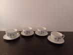 Tintin Kuifje Hergé Axis Blauwe Lotus Bleu 1996 4 tasses, Ophalen of Verzenden, Nieuw