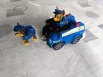 Paw Patrol CHASE 2 figuren + voertuig, Ophalen of Verzenden, Gebruikt