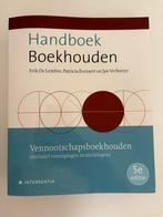 Vennootschapsboekhouden, Boeken, Studieboeken en Cursussen, Ophalen of Verzenden, Zo goed als nieuw