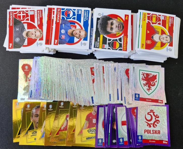 Bundel Topps Euro 2024 stickers, Hobby en Vrije tijd, Stickers en Plaatjes, Nieuw, Meerdere stickers, Ophalen of Verzenden