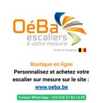 Escalier sur mesure Métal et bois - Livraison gratuite, Envoi, Neuf