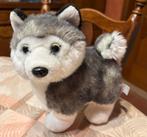 Pluche Husky puppy knuffel 12 × 23 × 23 cm, Kinderen en Baby's, Speelgoed | Knuffels en Pluche, Ophalen of Verzenden, Zo goed als nieuw