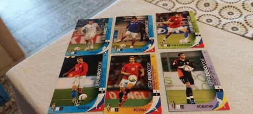 6 Voetbalkaarten / UEFA EURO 2008, Verzamelen, Sportartikelen en Voetbal, Gebruikt, Poster, Plaatje of Sticker, Ophalen of Verzenden