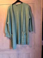 lange gilet groen ms mode xl, Kleding | Dames, Grote Maten, Trui of Vest, Ophalen of Verzenden, MS Mode, Gedragen