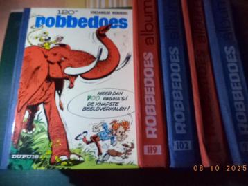 ROBBEDOES: 8 verzamelalbums 1964-1977. Weekblad.Strips+art. beschikbaar voor biedingen