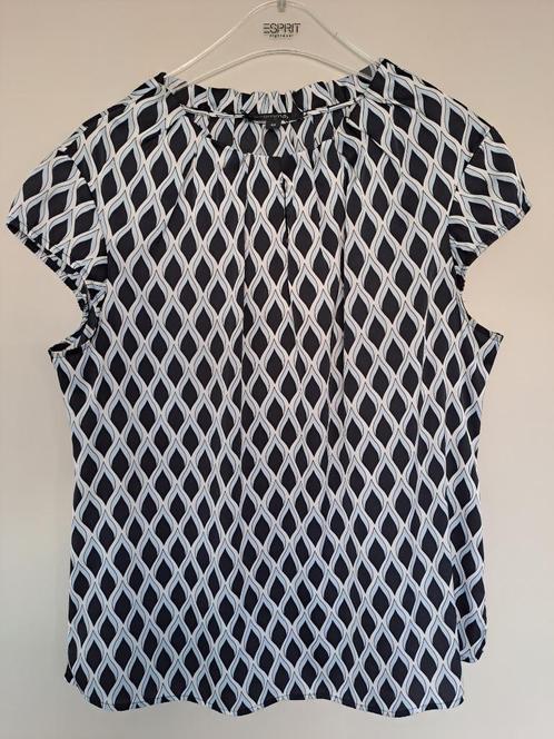 Blouse Comma, maat 42, Kleding | Dames, Blouses en Tunieken, Zo goed als nieuw, Maat 42/44 (L), Blauw, Ophalen of Verzenden