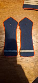 Épaulettes longues veste Gie / Rijkswacht 1970-2000, Enlèvement ou Envoi, Gendarmerie, Autres types