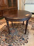 Salontafel antiek 80cm rond, Antiek en Kunst, Ophalen