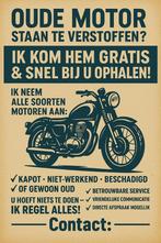 Oude Motor? Ik Haal Hem Gratis, Immo