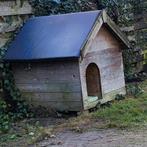 Gratis groot hondenhok in nette staat, Dieren en Toebehoren, Ophalen, Zo goed als nieuw, Hondenhok