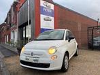 FIAT 500 POP 1.2i BENZINE 90.000 KM, Voorwielaandrijving, Stof, 1242 cc, Wit