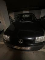 POLO VOLKSWAGEN 1.4, Auto's, Volkswagen, Voorwielaandrijving, Zwart, Leder en Stof, Zwart