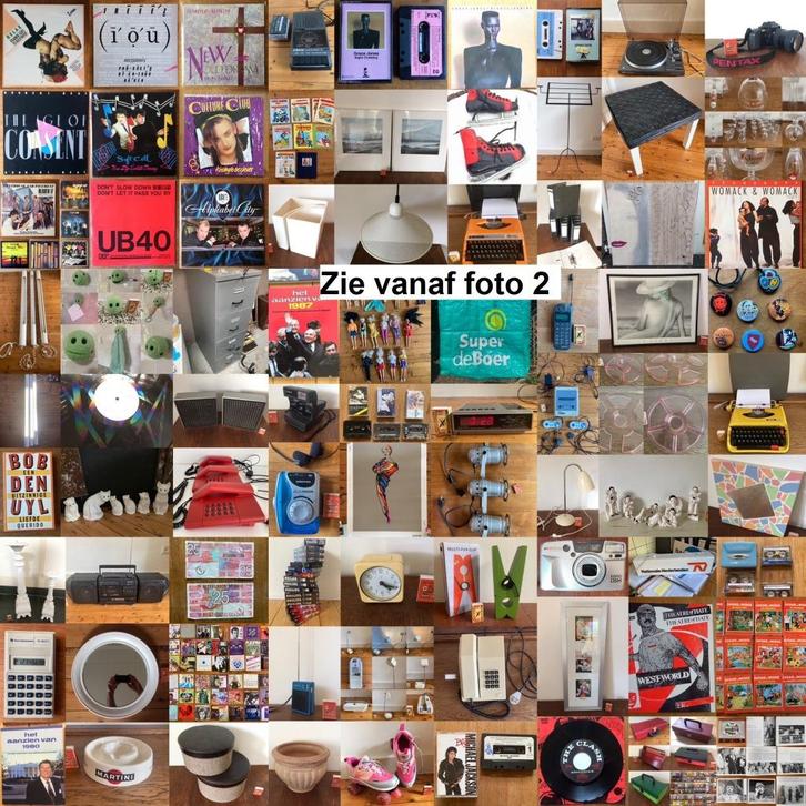 Eighties jaren 80 tachtig vintage spullen dingen inrichting, Verzamelen, Retro, Huis en Inrichting, Ophalen of Verzenden