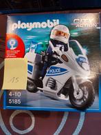 Politie motor city action 5185, Kinderen en Baby's, Speelgoed | Playmobil, Ophalen
